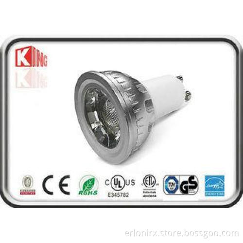 Dimmable 3000K 6W GU10 LED Spotlight with Profile Aluminum